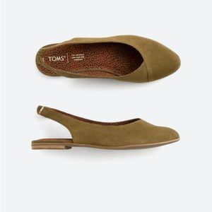 Toms Julie Slingback Flat